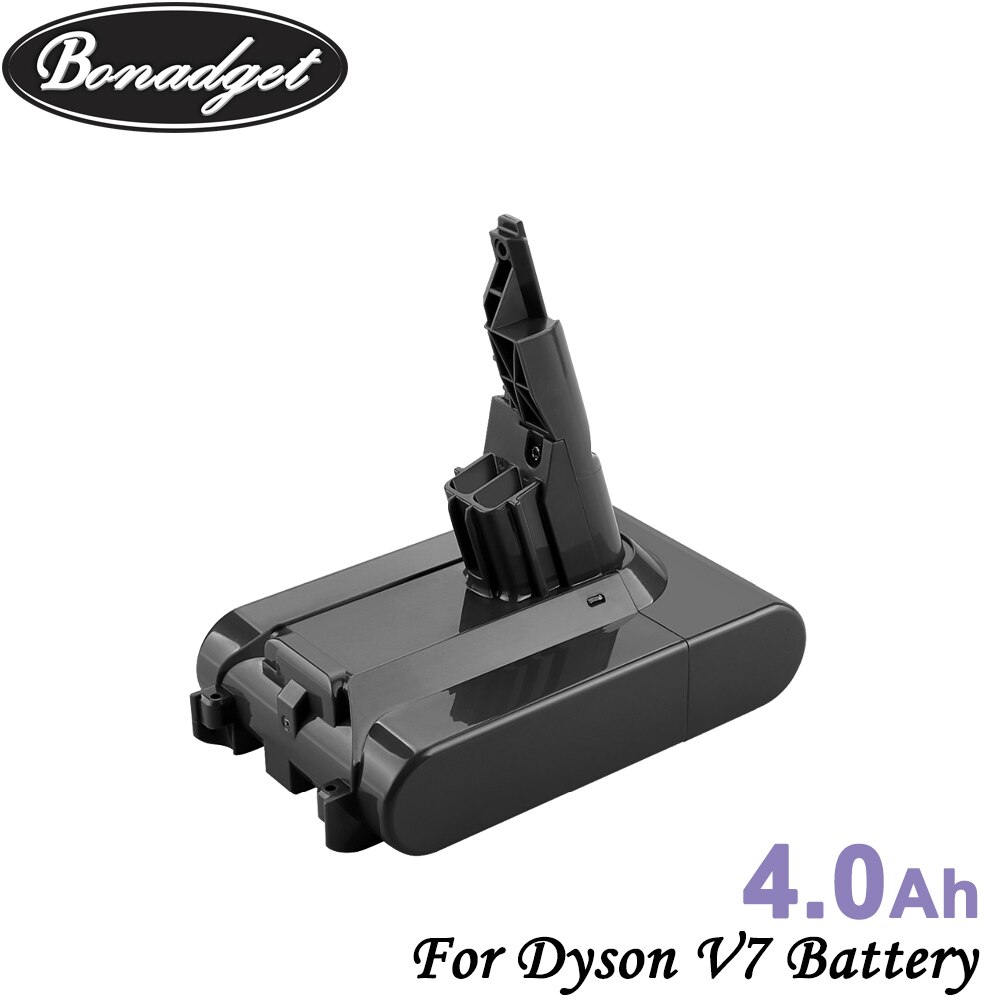 Bonadget 21.6V 4000mAh Li-ion Replacement V7 Batteries For Dyson V7 225403 229687 Vacuum Cleaner Chargeable Power Tools Battery