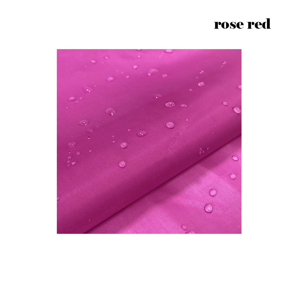 100 150cm Nylon Fabric Waterproof Polyester For Umbrella Kite Pennant DIY Handmade Clothes Outdoor Camp Tent Seat Cover: rose red