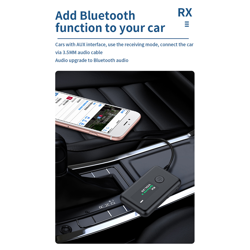 Bluetooth-Compatibele Adapter Dongle Aux Zender Ontvanger Voor Pc Auto Hoofdtelefoon Luidspreker Netwerk Extender Verlengkabel