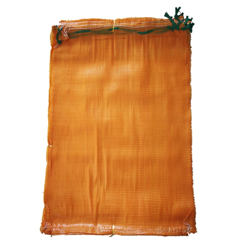 Sacs en maille pour bois de chauffage, sac en maille pour fruits et légumes, pochette en maille tissée