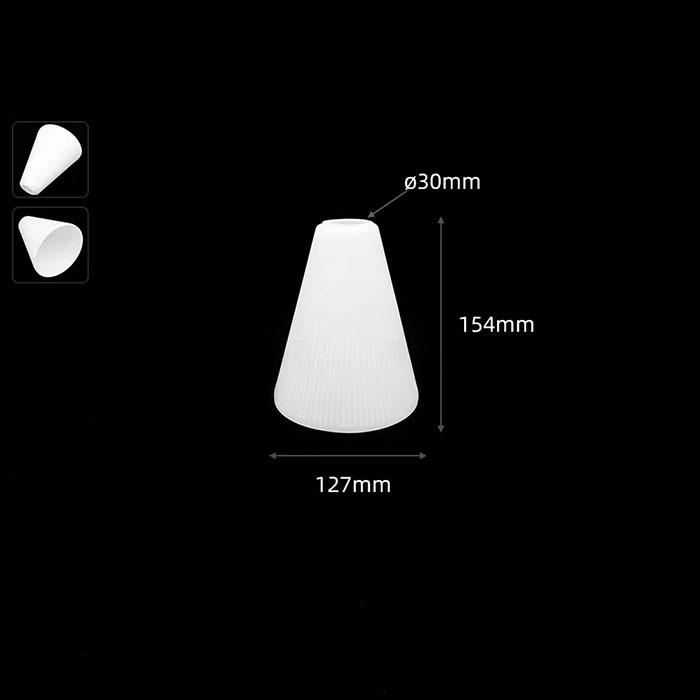 Clear Frost 30mm opening E14 Glass Lamp Shades Replacement,Green Amber 3cm Hole Glass Lampshade Cover for E12 Candle Wall Lights: green