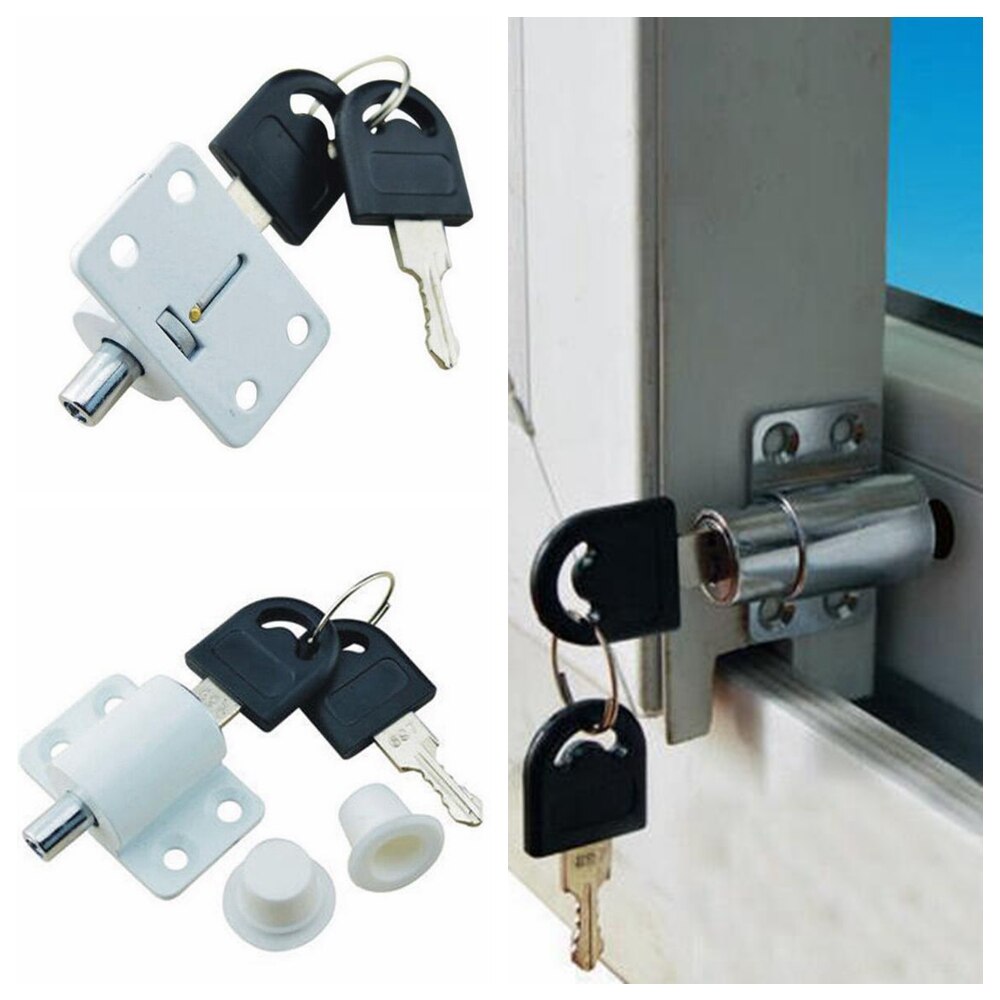 Windows Child safety Lock Anti - Theft Lock Zinc Alloy Window Buckle Doors and Window Limiter Safety Locks Home Hardware KYY8186