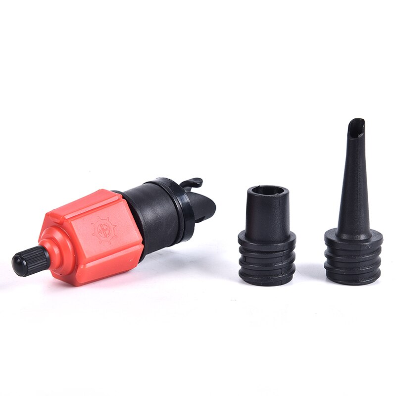 Aufblasbare Pumpe Adapter Luft Ventil Adapter Für Surfen Paddel Gremium Beiboot Kanu Schlauchboot Reifen Kompressor Konverter 4 Düse