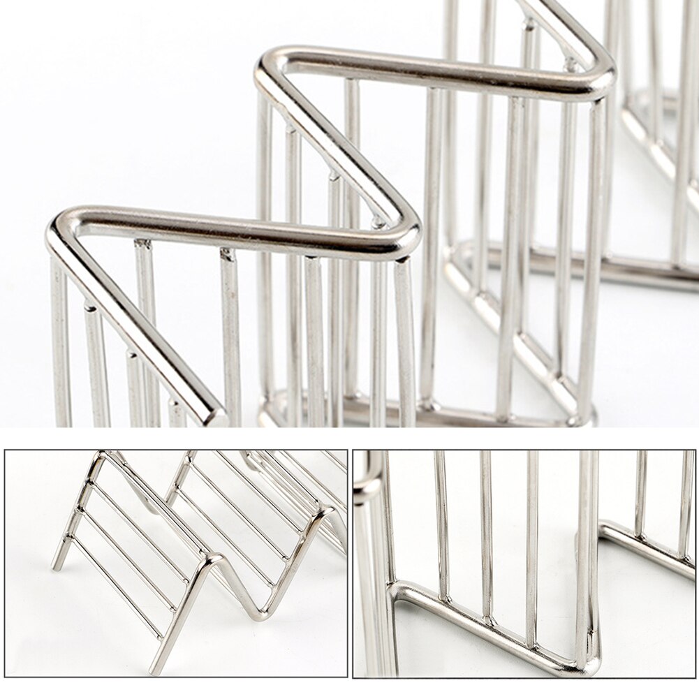 Acier inoxydable Taco support plaque frite alimentaire refroidissement Drain plateau support crêpes étagère de rangement Pizza tarte présentoir cuisine outil