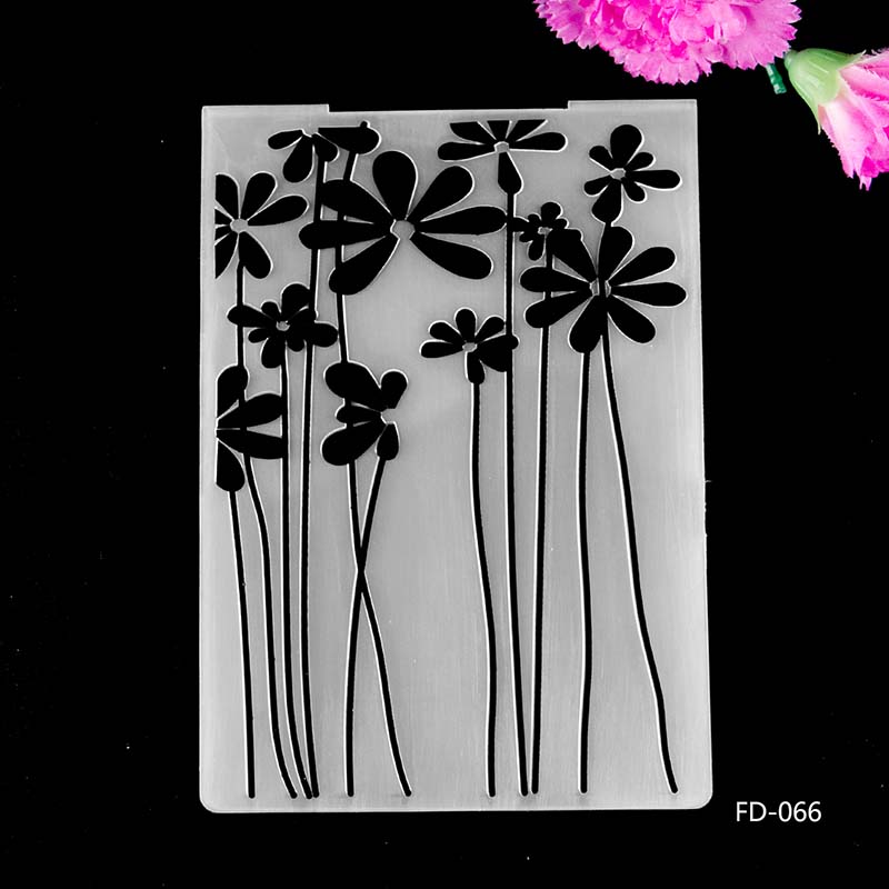 AZSG Embossing Mappen Collection 3 van Mappen voor Scrapbook Map voor Scrapbook DIY Album Card Tool Plastic Template