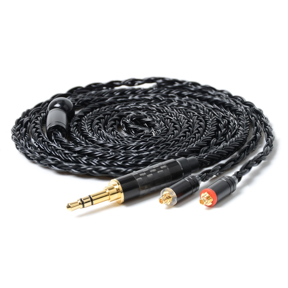 NICEHCK 16 Core Silver Plated Headphone Cable - 120cm - 3.5/2.5/4.4mm Plug - MMCX/2Pin Connector