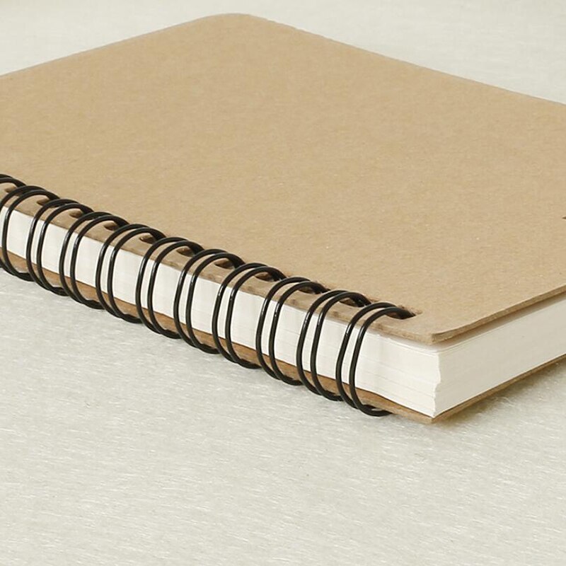 A5 anteckningsbok kraft blank ritning daglig veckoplanerare agenda bok time management skola kontorsmaterial