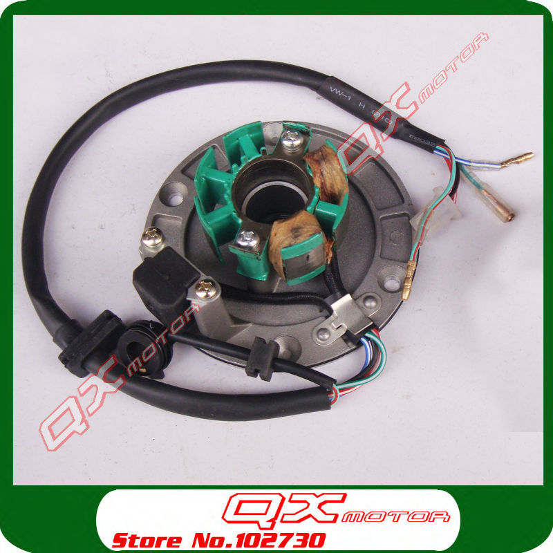 Originele Zongshen Magneto Stator Vliegwiel Rotor Kit Voor ZS150 155z 160cc Motor Dirt Pit Monkey Bike Onderdelen