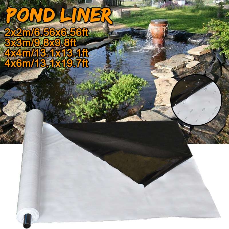 PE Fish Pond Liner Garden Pond Landscaping Pool Reinforced Thick Heavy ...