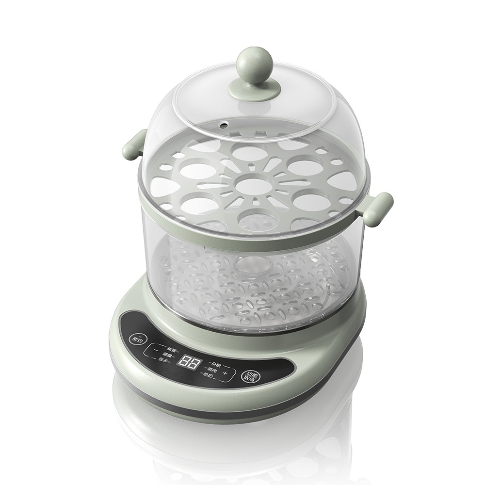 220V Household Mini Electric Egg Boiler Multi Steaming Cooker Automatic Breakfast Maker With Timing Function: AU