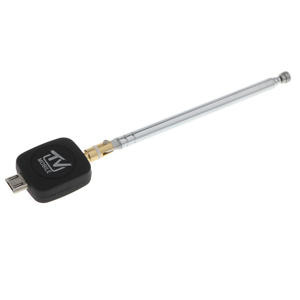 TV Tuner Mobile Digital Receiver with 75 Ohm Digital TV Antenna Input for Android 4.0 Phone Tablet