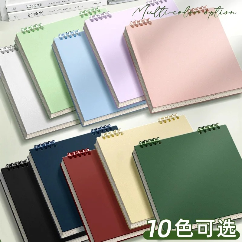 Flip Notepad Grid Notebooks B5 Diary Leaf Notebook Sketch Book Stationery Journal Writing Pads Office School Supplies
