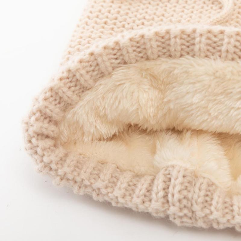 Winter Bib Warm Scarf For Knitted Solid Color Cotton Women Scarf Neck Scarves Comfortable Soft High Knitting Qualit O0Y2