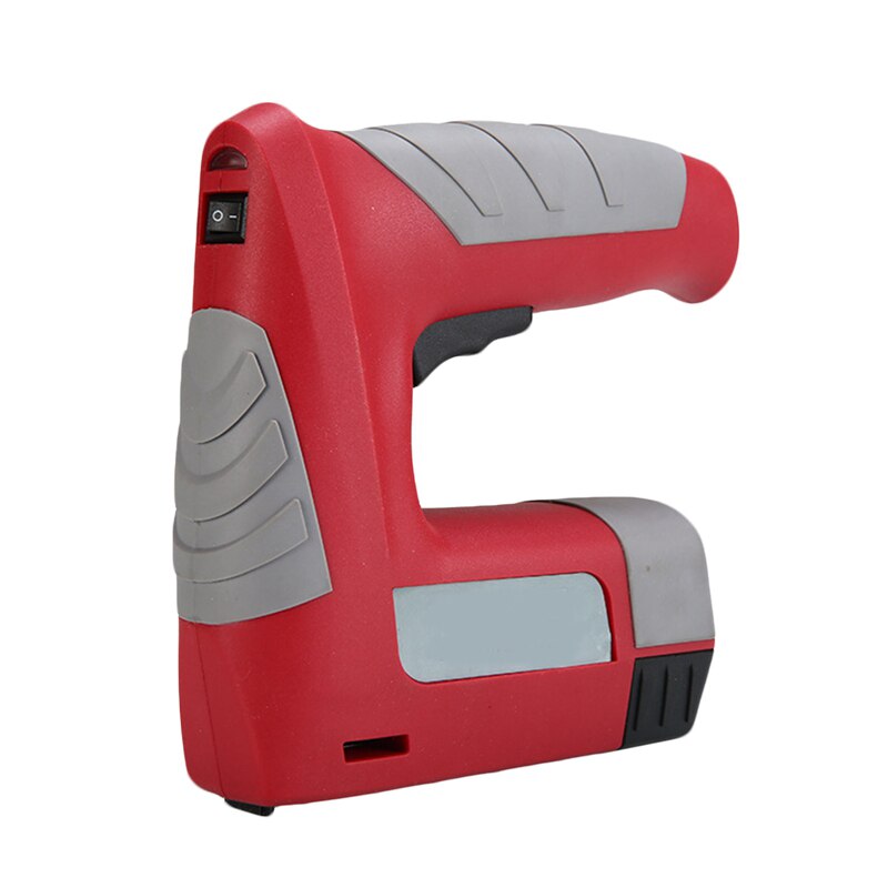 Electric Stapler 4.2V Lithium-ion Cordless Nail Gun Staple Gun Nailer Stapler DIY Tool Wood Frame Portable Woodworking Tool