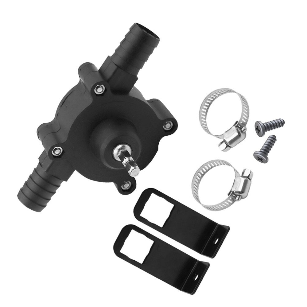 Electric Drill Pump Self Priming Transfer Pumps Oil Fluid Water Pump Cordless Electric Screwdrive Self Household Priming Pump