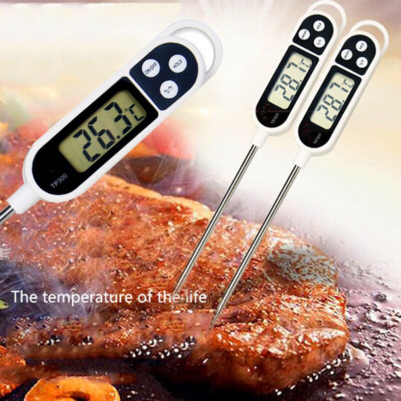 New Digital Cibo Termometro Q Cottura di Carne di Acqua Calda Misura Sonda Attrezzo Della Cucina @ 8 DC112