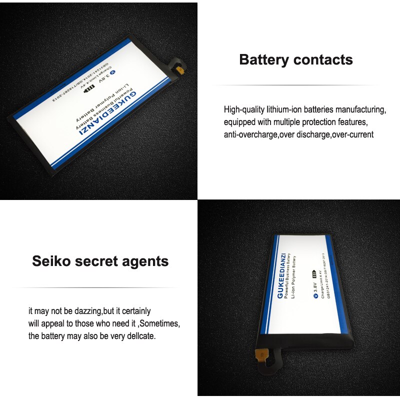 GUKEEDIANZI batterie d'origine pour Samsung Galaxy A5 ) A520 A520F EB-BA520ABE 4900mAh batterie de remplacement
