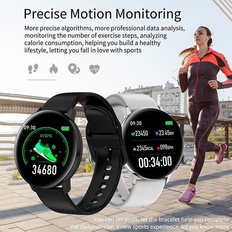 Fitness Tracker Bracelets Wristband My Band Pressure Measurement Smart Watches Tonometer Clock Pulse Activity Connected Bracelet
