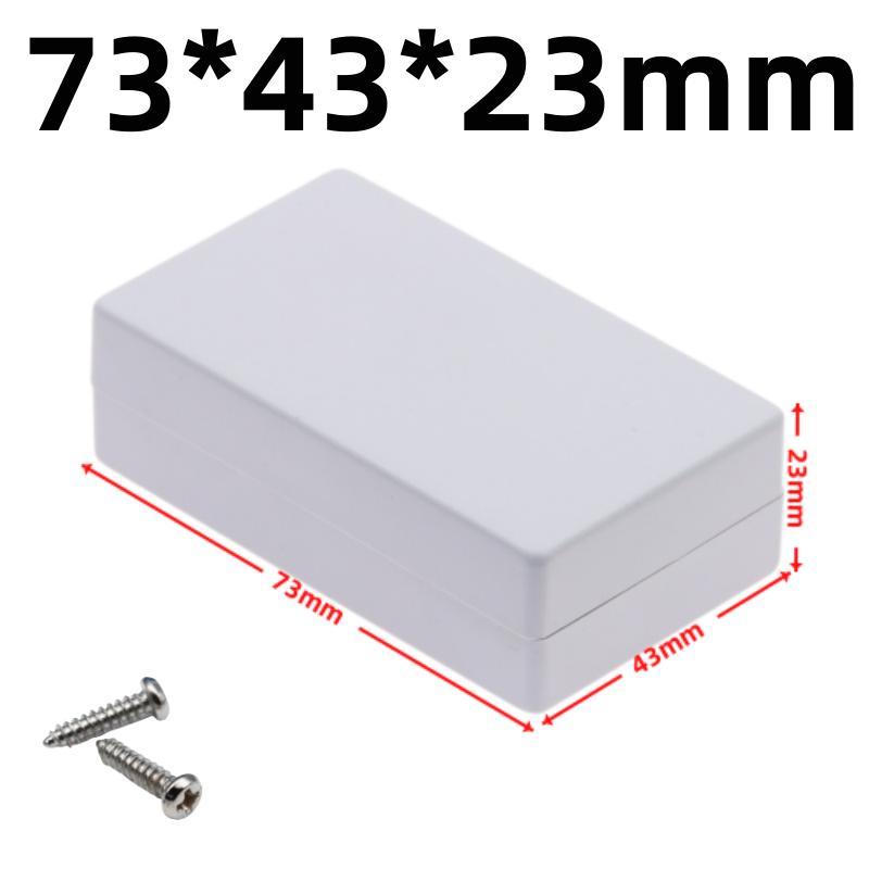 Waterproof ABS Plastic Project Box Storage Shell Housing Instrument Case Enclosure Control Boxes Electronic Supplies: Beige