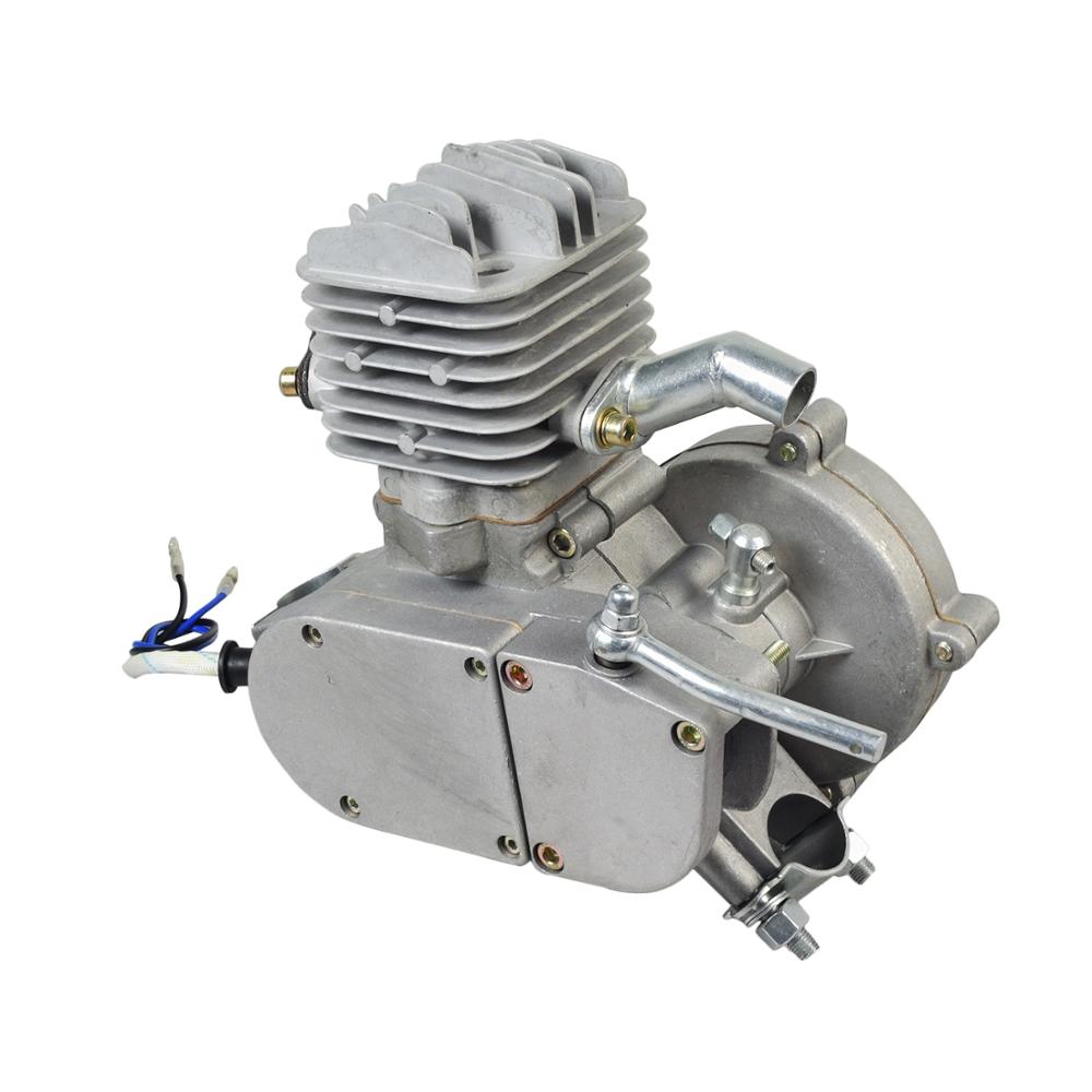 80cc vélo moto 2 temps moteur à essence: Silver Engine