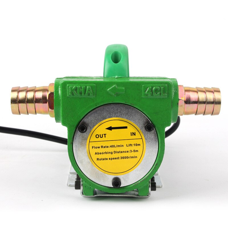 12V 24V Car Large Flow Portable Electric DC Diesel Pump Fuel Pump Self-priming Fuel Dispenser Pumping oiler