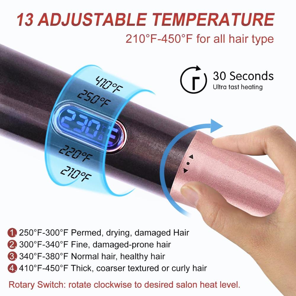 2 In 1 Twist Hair Curling & Straightening Iron Hair Straightener Hair Curler Wet & Dry Flat Iron Hair Styler Tools