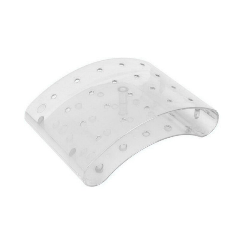 Bakdecoratie taartgereedschap cakepop lolly displaystandaards multi-scenario 20- gats u-vormige houder diy bakgerei displaystandaard: Transparant