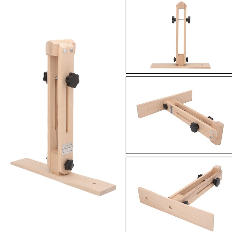 Desktop Lacing Leather Craft Hand Table Stitching Sewing Pony Horse Clamp Tools