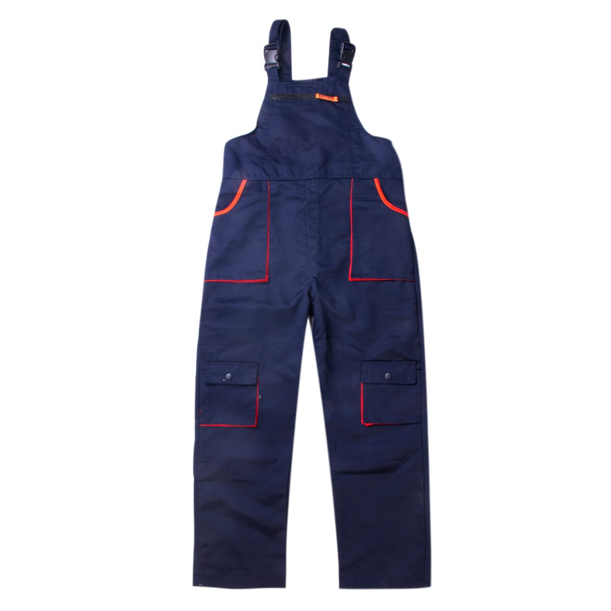 Heren grote mouwloze garage jumpsuit monteur kleding ambachtsman werkkleding coole casual cargo overalls lange broek zakken: 2 / Ik