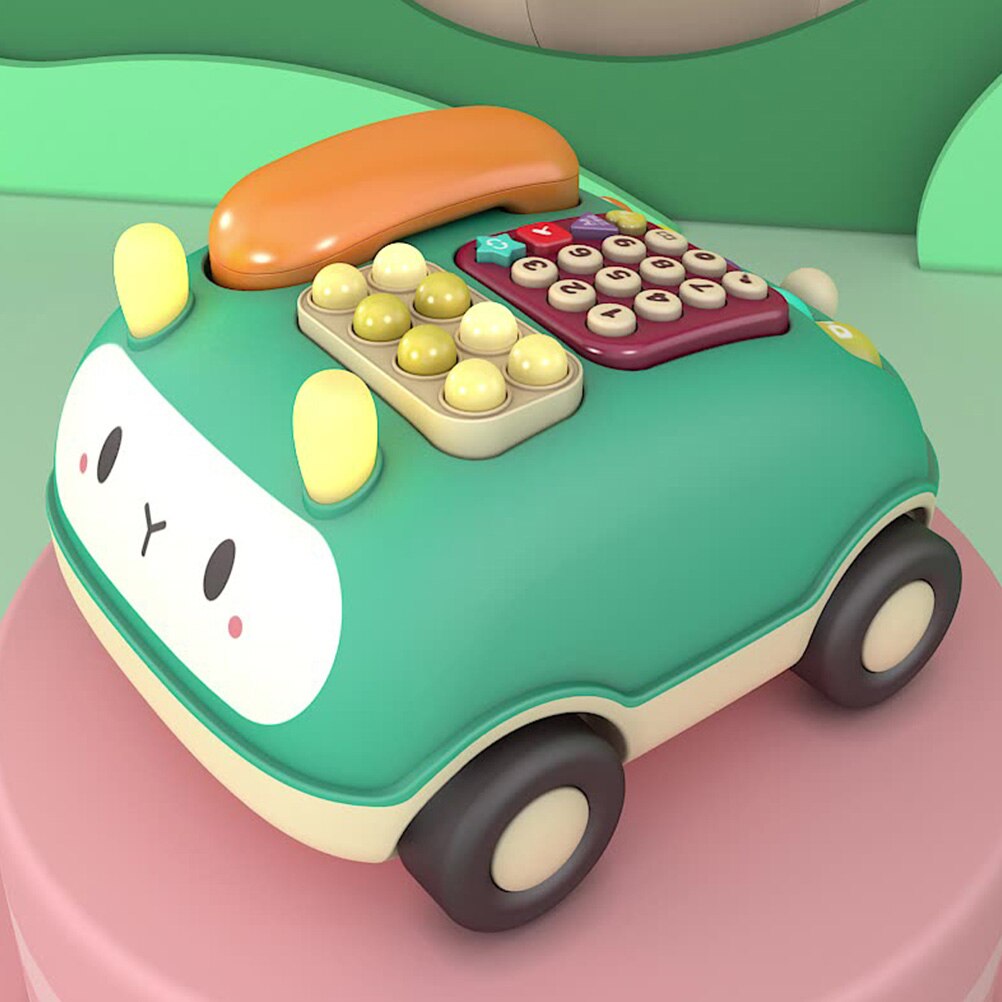 Spielzeugtelefon aus kunststoff, multifunktionales telefon