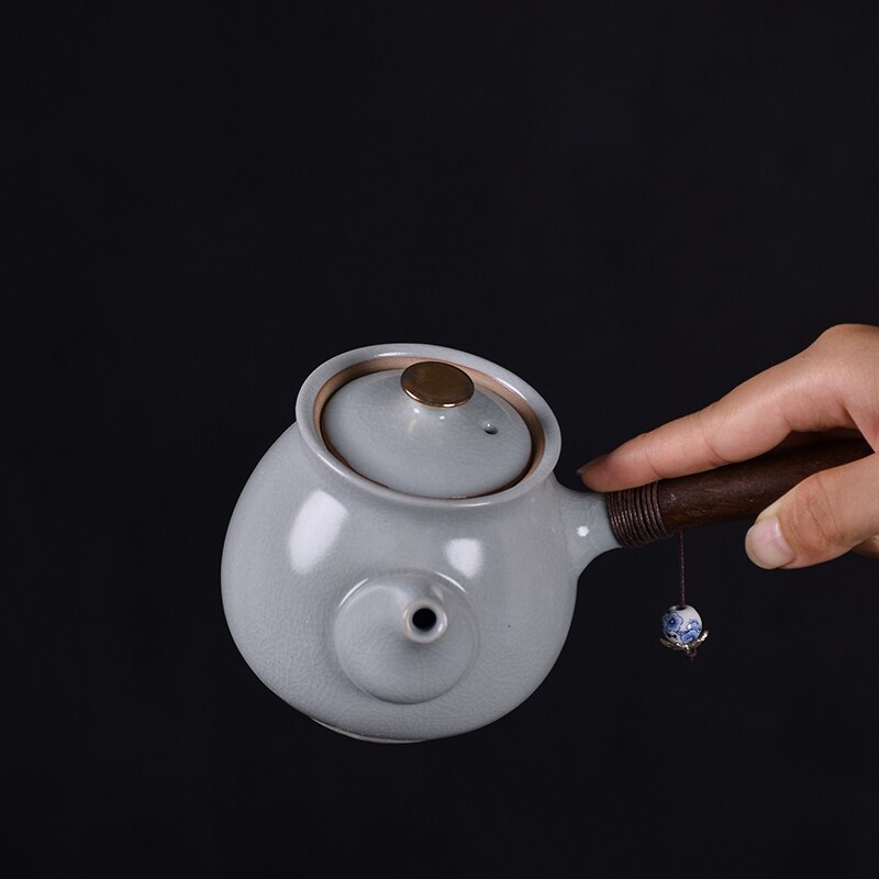 TANGPIN japanese ceramic kyusu teapot vintage side handle tea pot drinkware 200ml