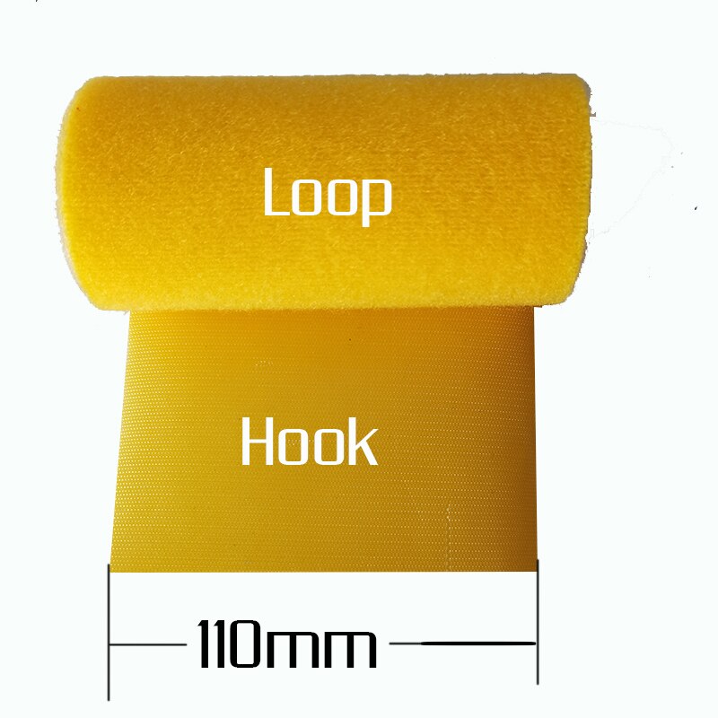 110Mm Breed Zelfklevende Sluiting Tapehooks Loops Kabelbinders Clip Draad Lijn Band Sticky Lint