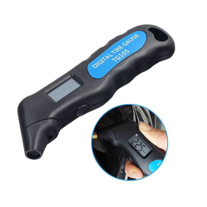 Digital Car Tire Tyre Air Pressure Gauge Meter LCD Display Manometer Barometers Tester for Car Truck Motorcycle Bike