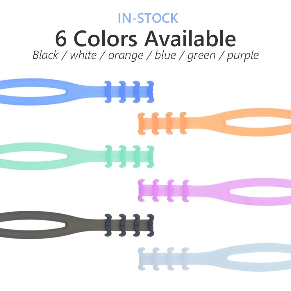 Verstelbare Siliconen Gezicht Riem Haak Extender Richter Voor Ear Loop Blijvende Oor Pijn Verstelbare Opknoping Gesp