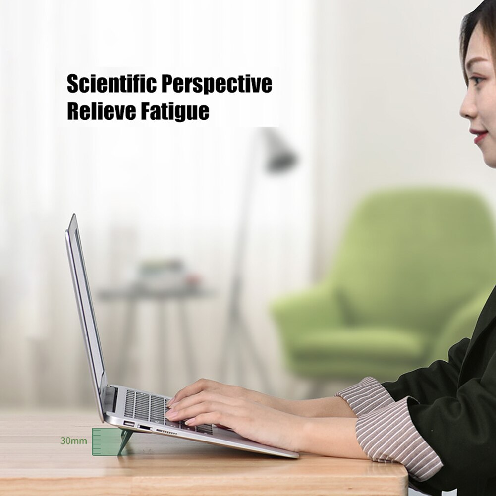 Mini Portable Invisible Laptop Holder Adjustable Cooling Stand Foldable Multifunctional Holder 1Pair For Laptop Notebook