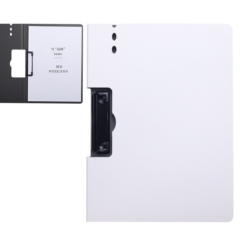 A4 Klembord Met Haak Plastic Clip Board Bestand Mappen Document Houders Tekening Schrijven Pad Kantoorbenodigdheden Student Briefpapier: 08