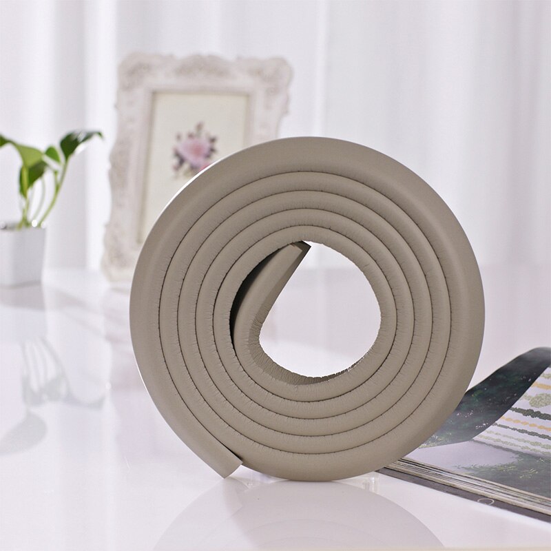2M Children Protection Child Protection Corner Protector Baby Safety Guards Edge &amp; Corner Guards Solid Angle Form Single: Gray