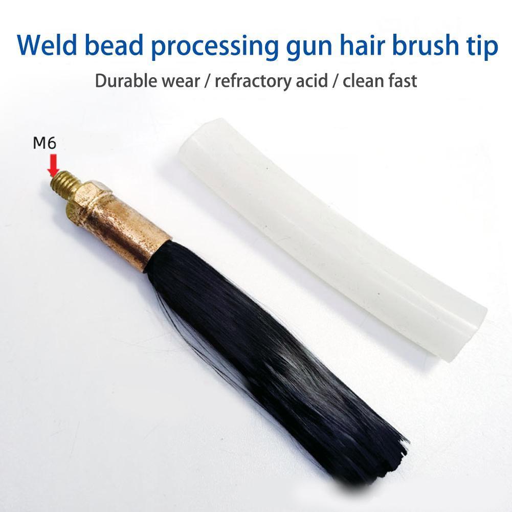 Thread Carbon Fibre Weld Cleaning Brush Used Clean Passivate And Polish Welding Brush For Tig Mig Cleaning Weld Cleaner Wel V3z4