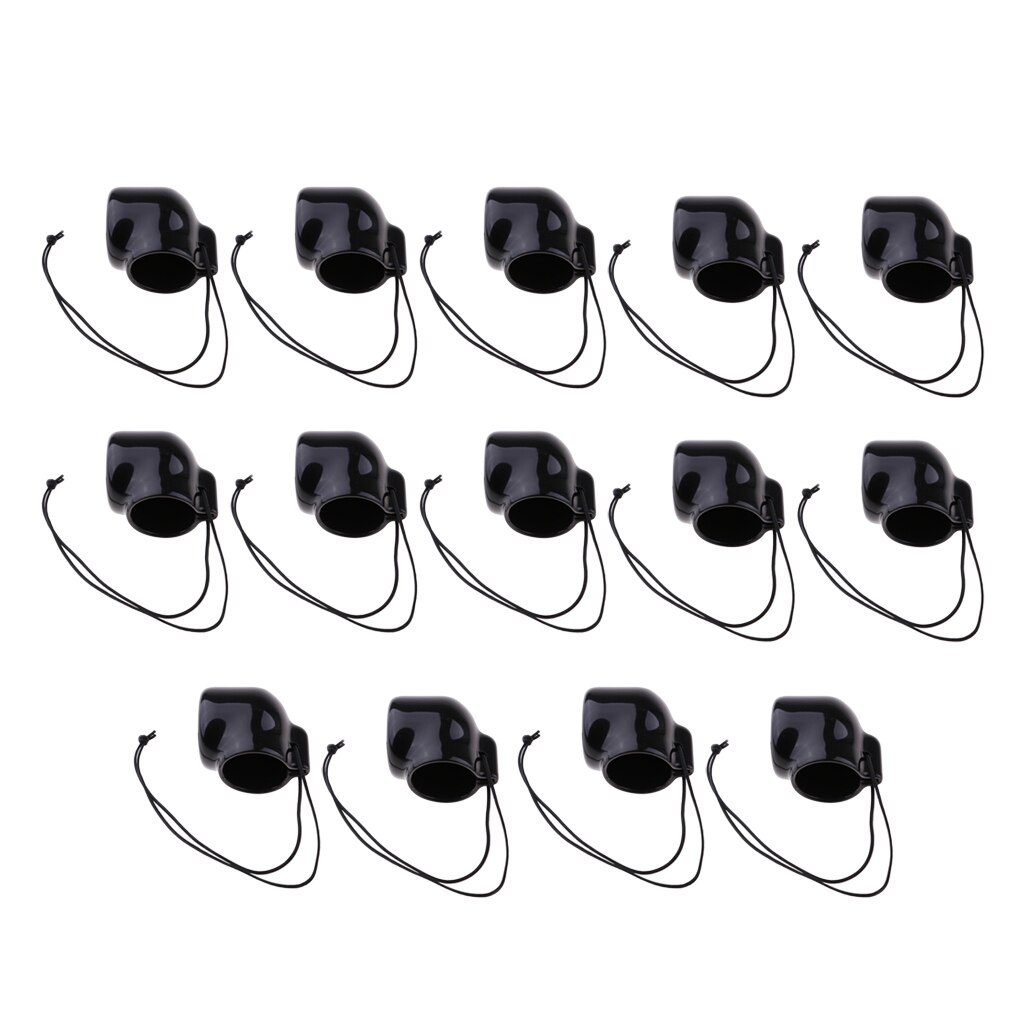 14x Scuba Diving Tank Valve Cover Anti-corrosion Threaded Protect Plug