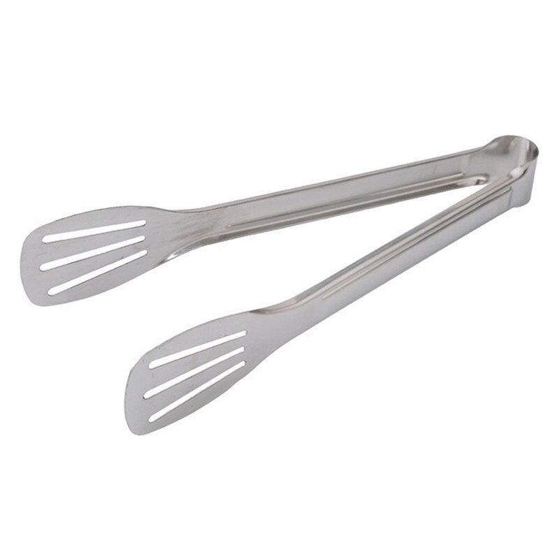Bufet-Pinza de acero inoxidable para pan y cocina, utensilio para cocinar, pinzas para pan anticalorro, para repostería