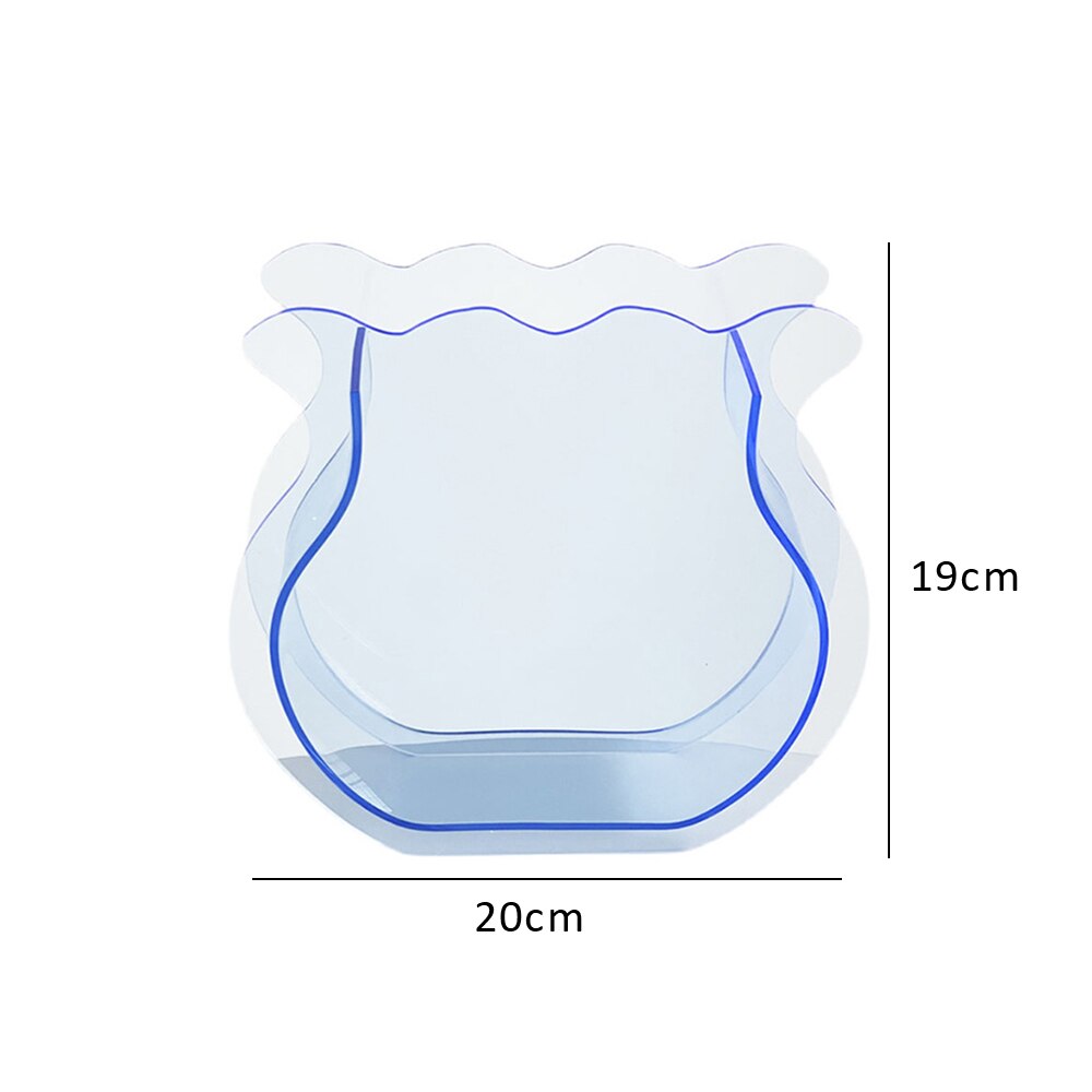 Acryl Vasen transparent Farbe Blumen- Container Dekorative Vase Hochzeit Party Heimat Büro Dekoration Vase: C2