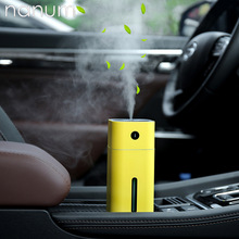 Auto luchtverfrisser Mini Vierkante D Luchtbevochtiger Diffuser Ultrasone USB Draagbare Met LED Licht Luchtbevochtigers Luchtreiniger Mist Maker