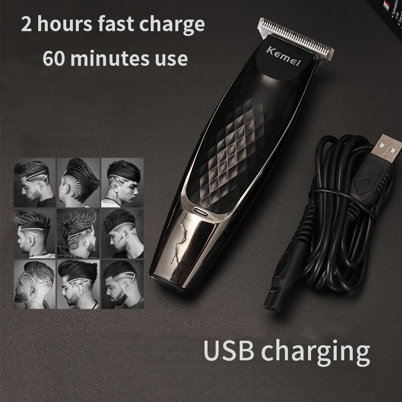 Kemei Hair Clipper Barber Cutting Machine hair Barber Shop Trimmer for men Cordless cable Men's Electric Haircut