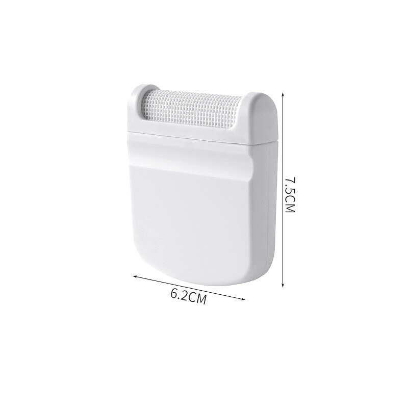 4 färger lintborttagare bärbar 6.4*2*7.5cm hår boll trimmer fuzz pellets klippa maskin epilator tröja kläder: Vit