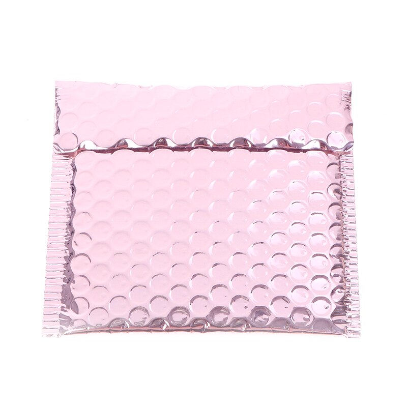 10pcs Rose Gold Bubble Envelop/Rose Gold Foil Bubble Mailer for Packaging & Wedding Favor Bag&Mailing Envelopes