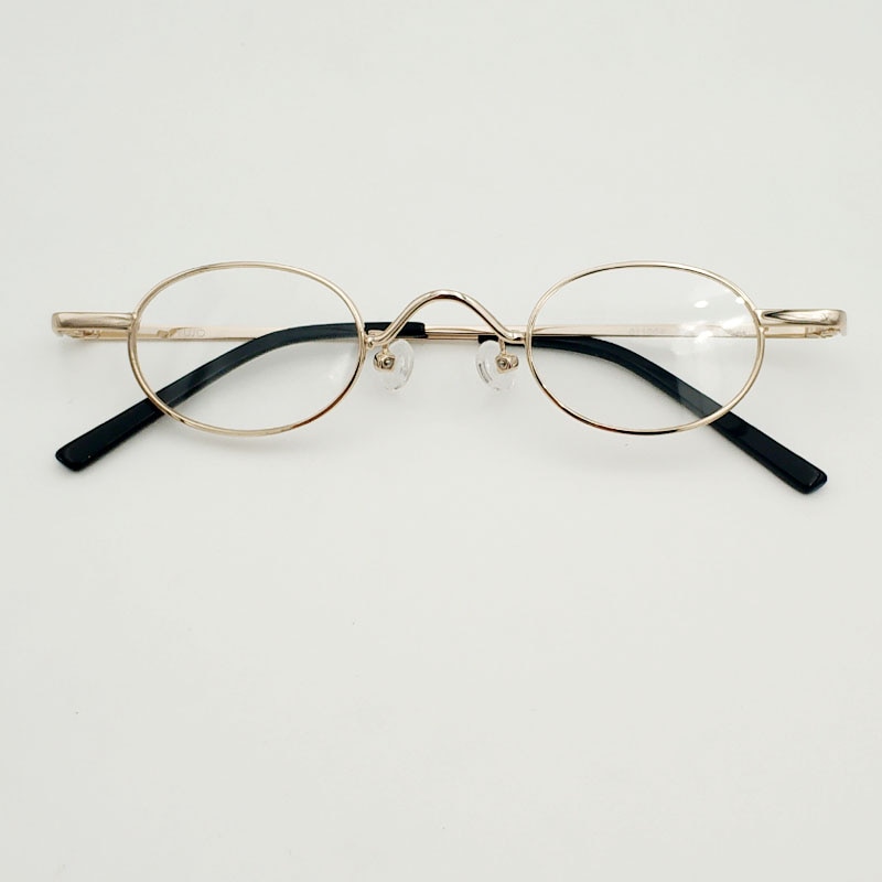 Elliptical forming human glasses, very small lens ... – Grandado