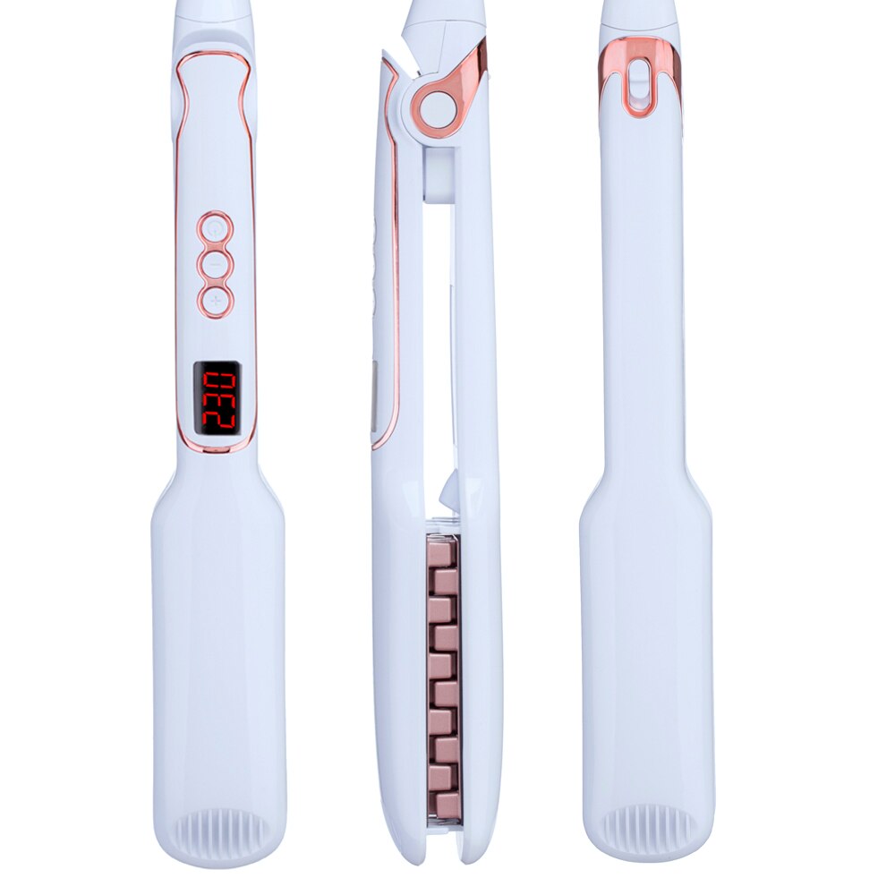 Hair Volumizing Iron Petite 1 Inch Volumizing Hair Iron Natural-looking LCD Display Hair Straightener Curling 3/4 Inch Hair Iron