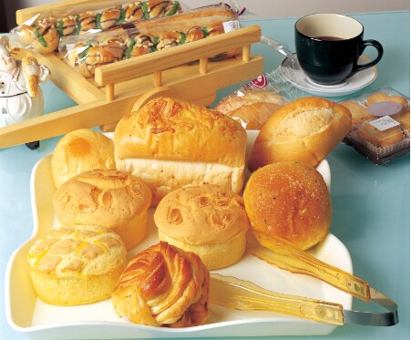 Bread Bakery displays bread rectangular bread pastry round croissant plastic tray baking accessories baking tools for cakes