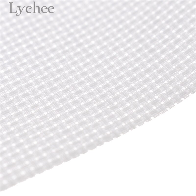 Lychee life 25 cmx 25cm 14ct korssting lærred stof hvid aida stof stof gør-det-selv håndarbejde syning håndværk materialer