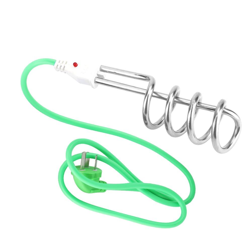 2500W Water Heater Immersion Heater Boiler Bathtub Portable Suspension Electric Immersion for Tub Travel Camping tool 220V